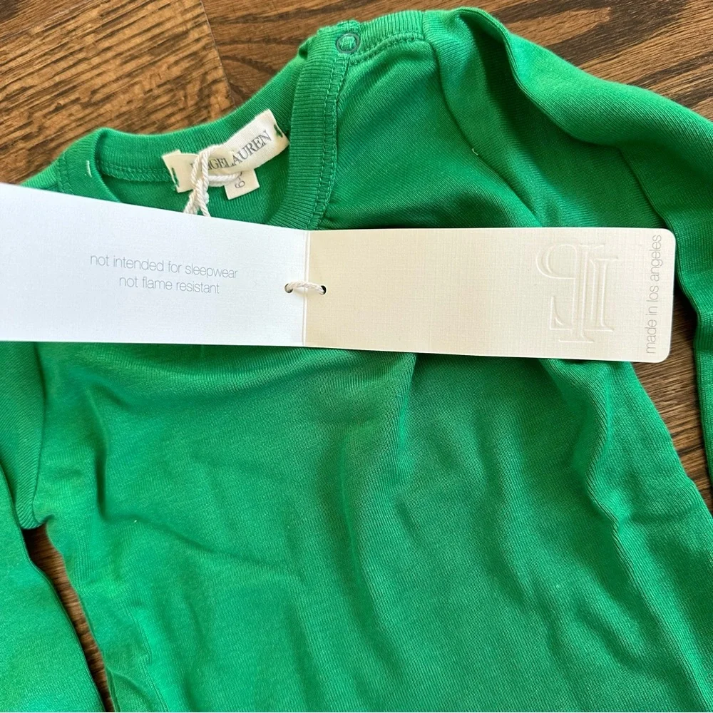 Paige Lauren Kelly Green Ruffle Dress, NWT